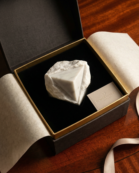 Opus Imperfectum – The unfinished work (white marble version)